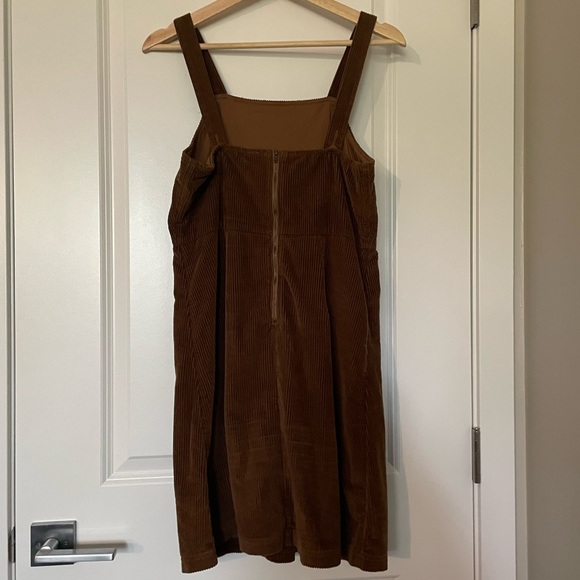 AE Corduroy Mini Overall Dress - Picture 2 of 7